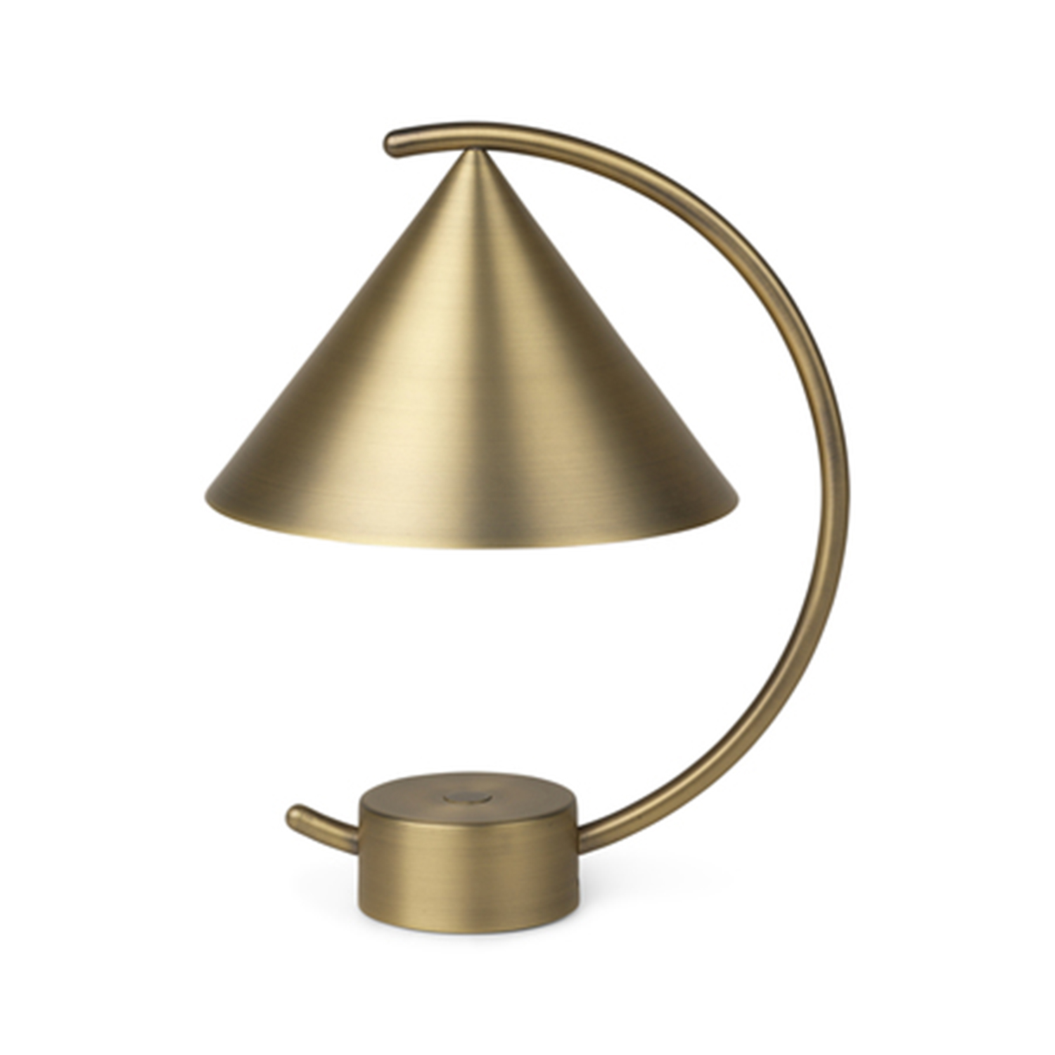 ferm living meridian lampe brass 60478
