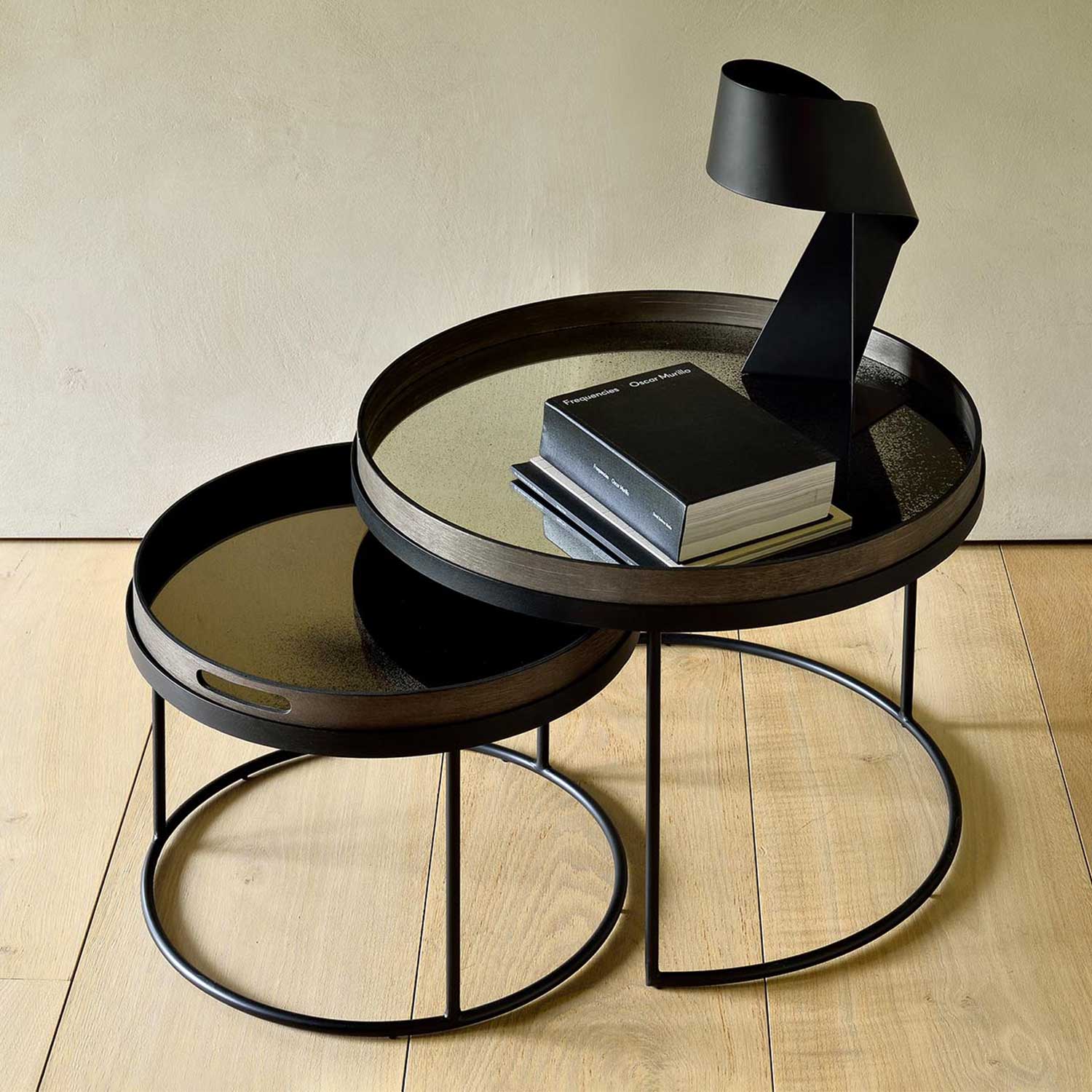 ethnicraft tisch l xl set beistelltisch 71448