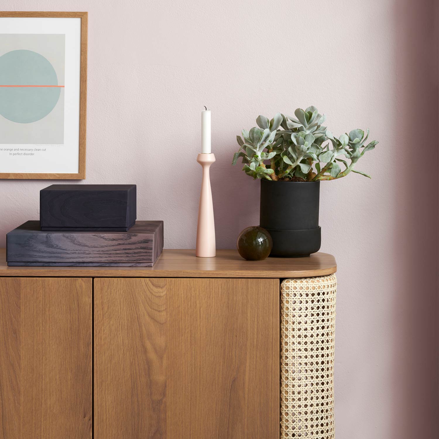 applicata blossom kerzenhalter tribute to wood 75569