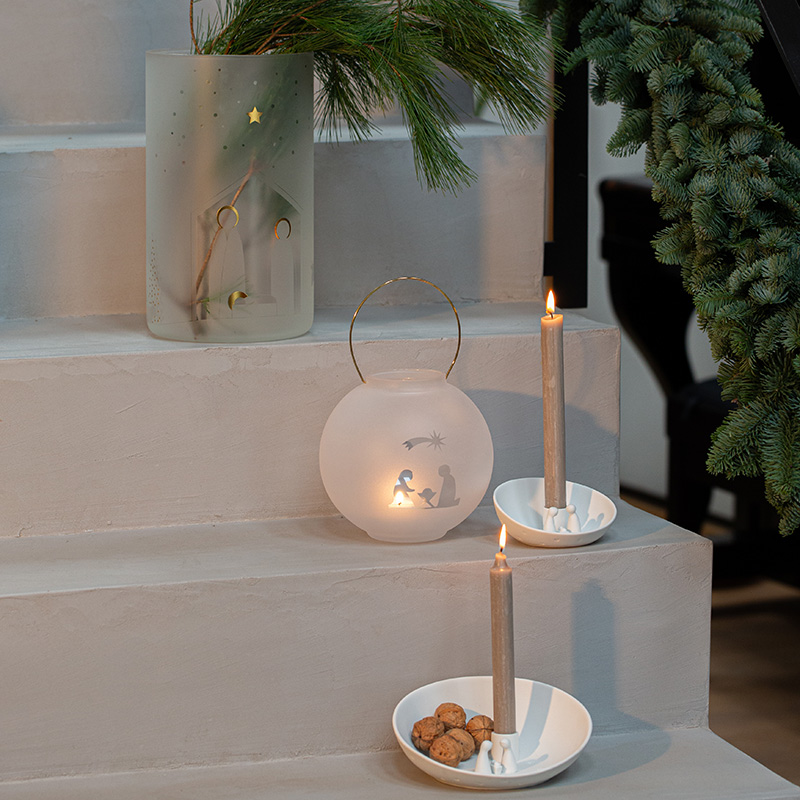 Räder Design - Kerzenschale Krippe groß