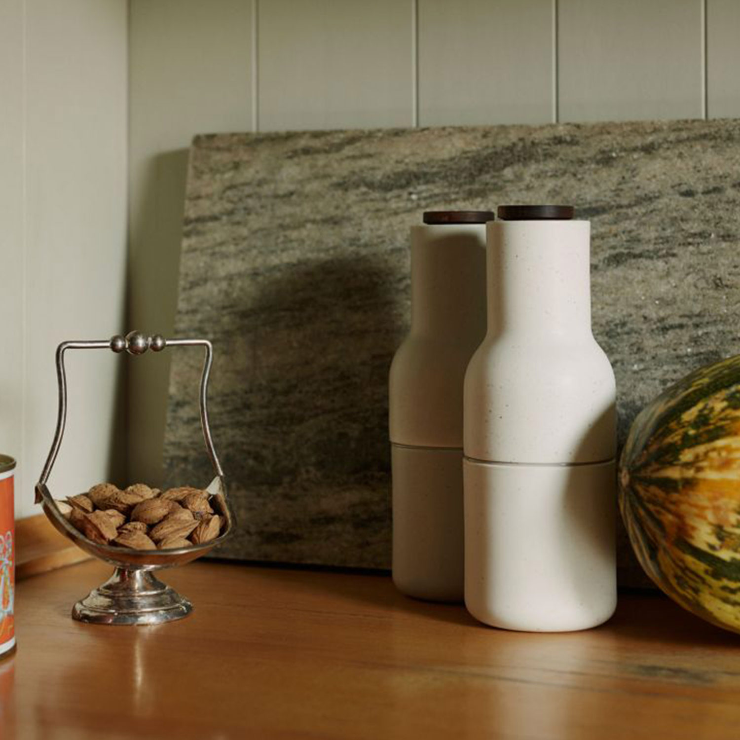 Audo - Salz- und Pfeffermühler blau / Holz