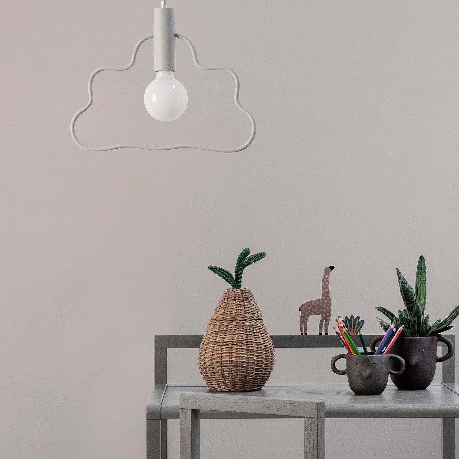 ferm living braided storage pear small 58700