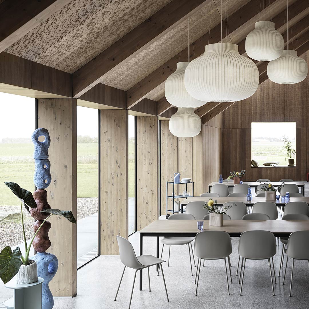 muuto strand pendelleuchte fiber side chair 79951