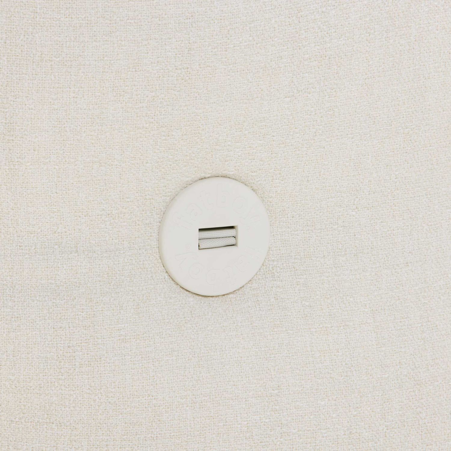 Fatboy - The BonBaron Slim Boucle recycled Sessel creme