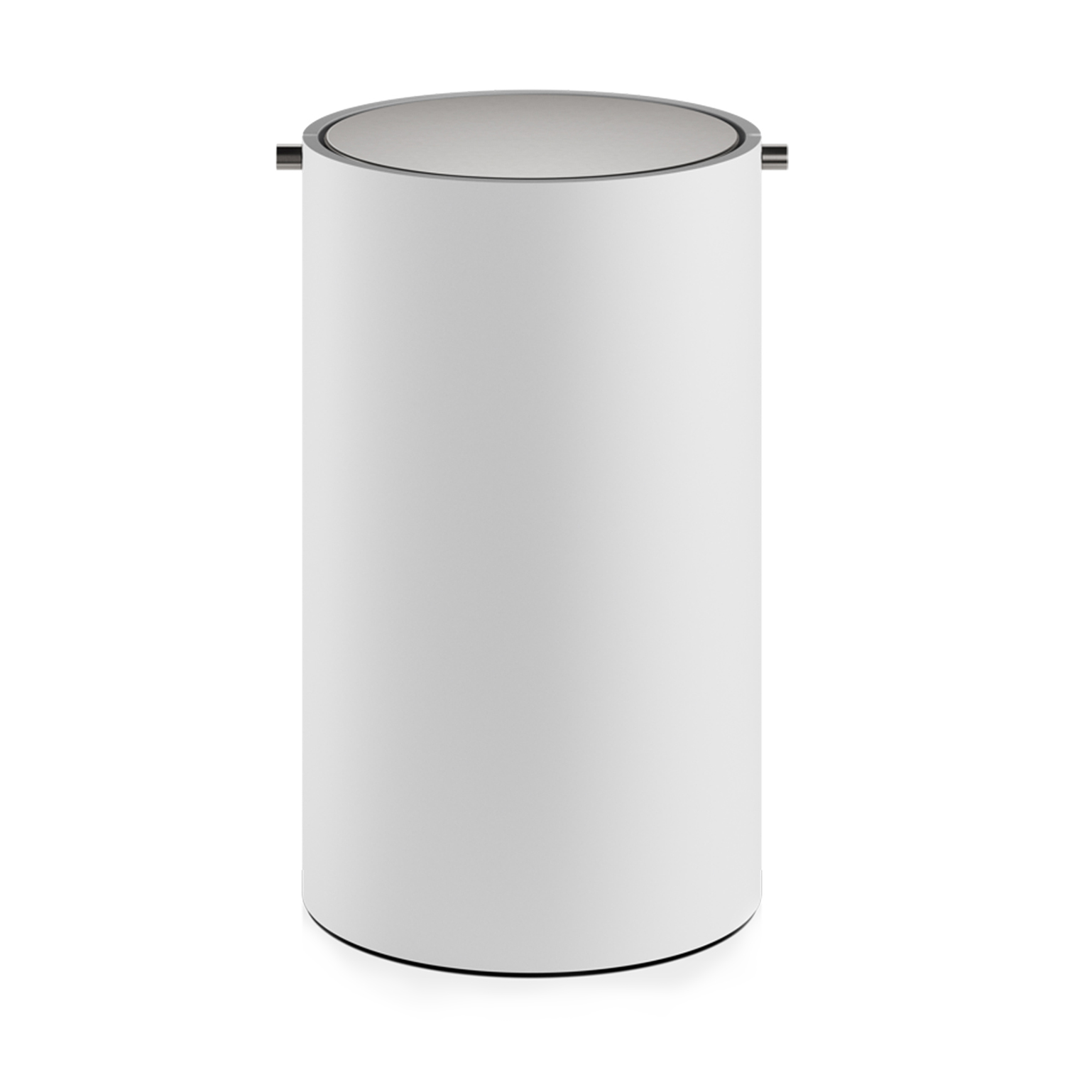 Wei Edelstahl Decor Walther Stone Badeimer mit Schwingdeckel