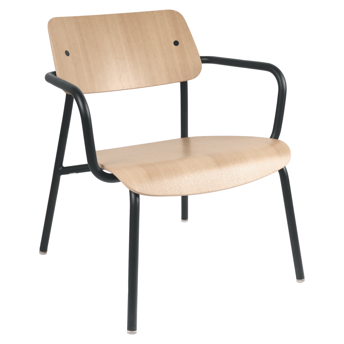 Fermob - Studie Loungesessel Eiche anthrazit