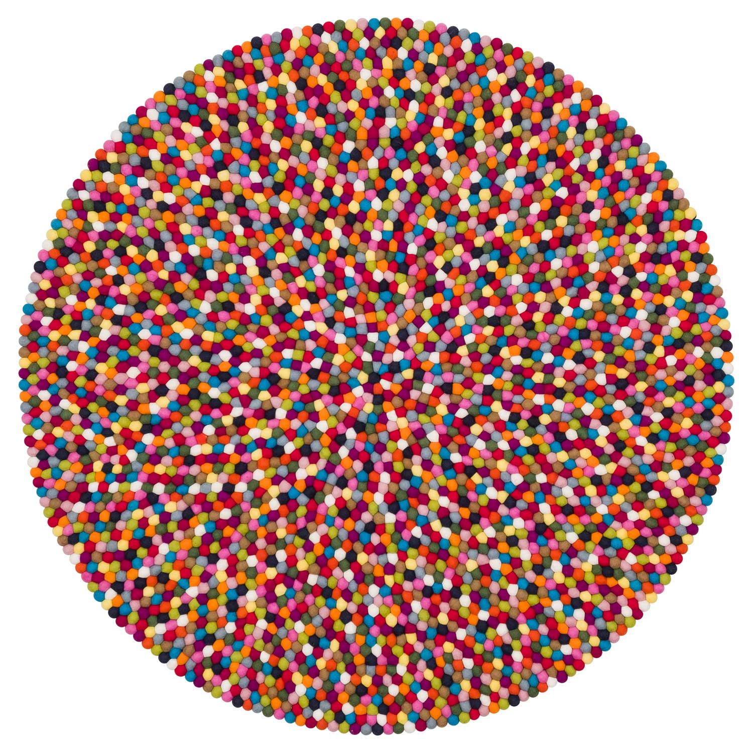 myfelt lotte filzkugelteppich rund gross 51890