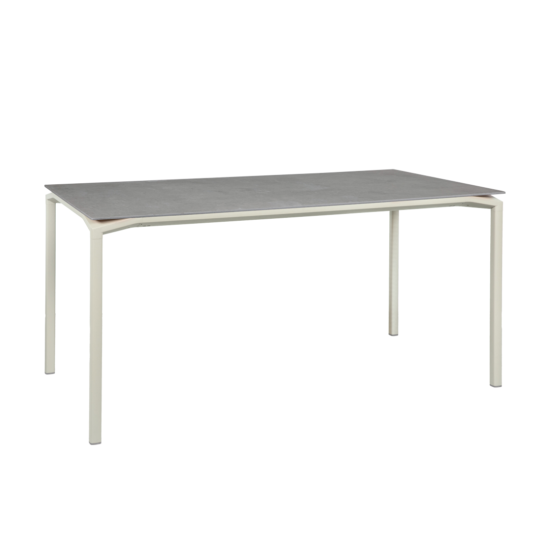 Fermob - Calvi Mineral Tisch 160x80 cm kreta lehmgrau