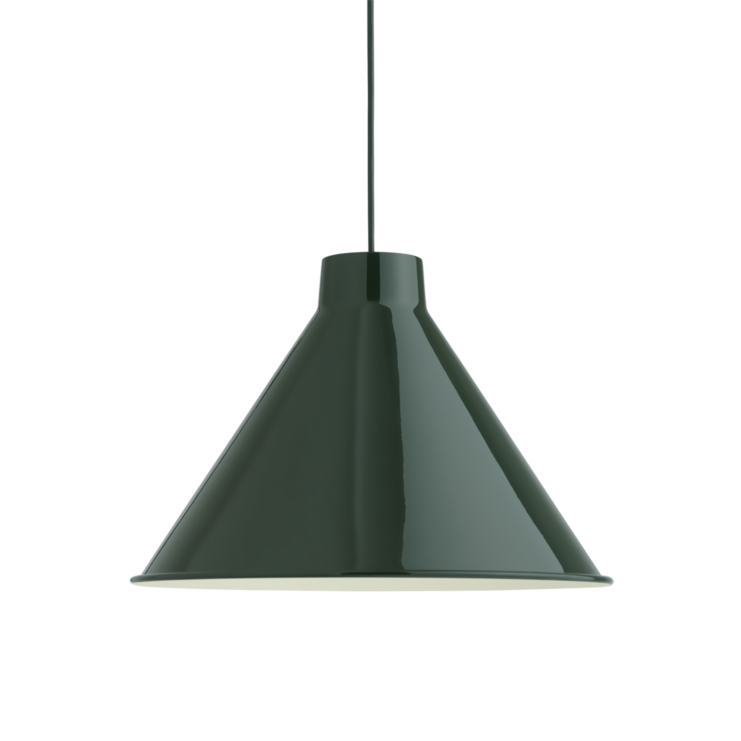 muuto top pendant leuchte 38 dunkelgruen 84710