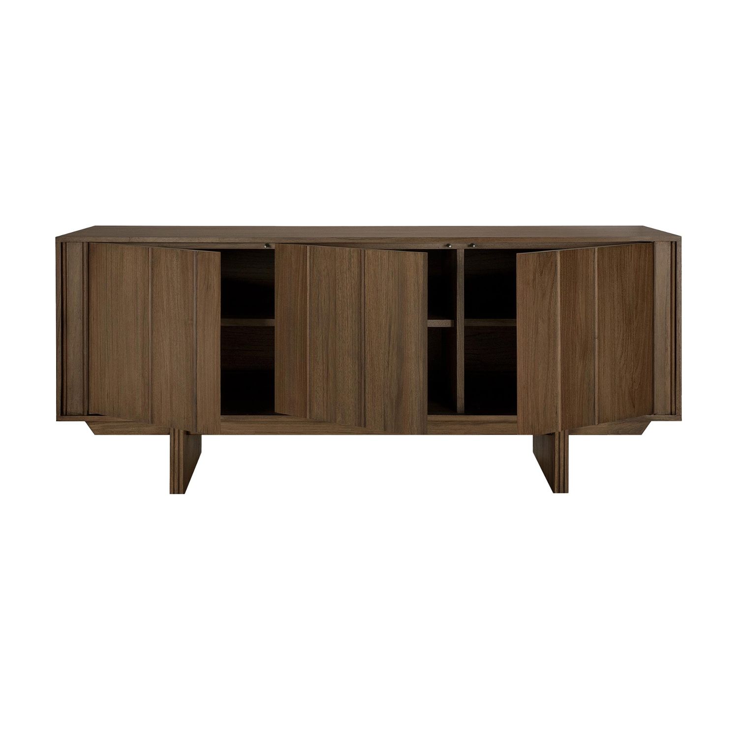 Ethnicraft - Pillar Anrichte teak wild brown 3 Türen
