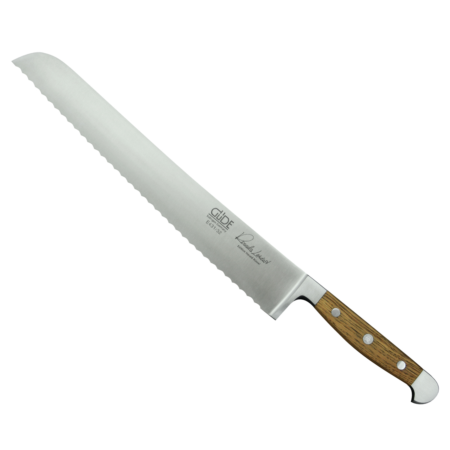 Güde - Brotmesser 32 cm Serie Alpha-Eiche