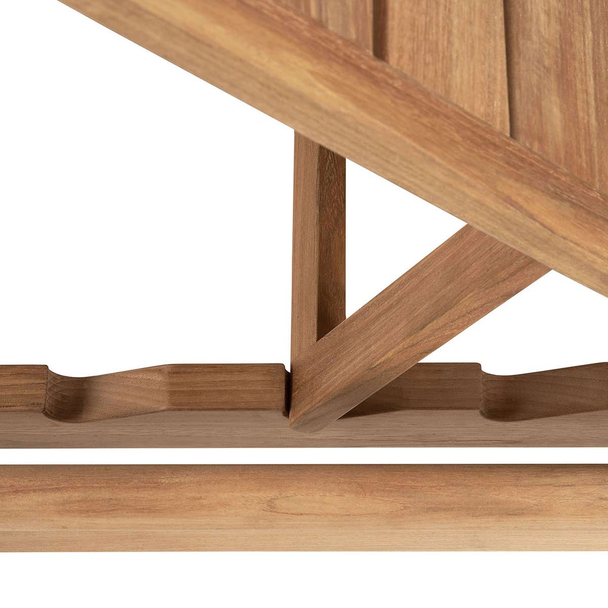 ethnicraft liegestuhl verstellbar 10256 ohne polsterung close up verstellbar 85768