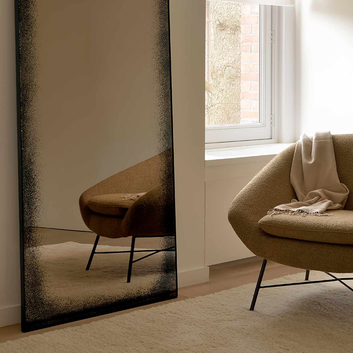 ethnicraft barrow loungesessel ginger lifestyle mirror 88081