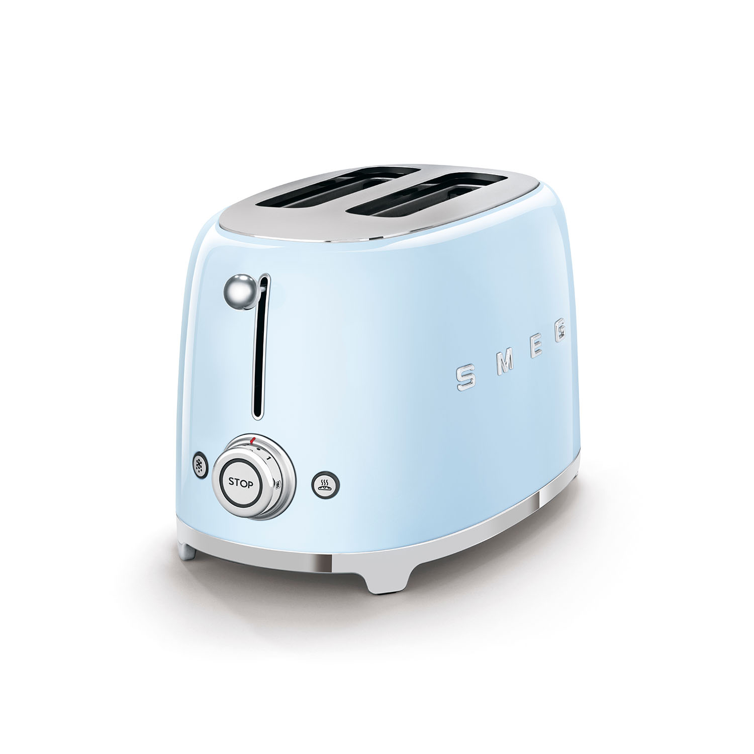 Pastellblau 2 Scheibentoaster 50s Style TSF01 SMEG