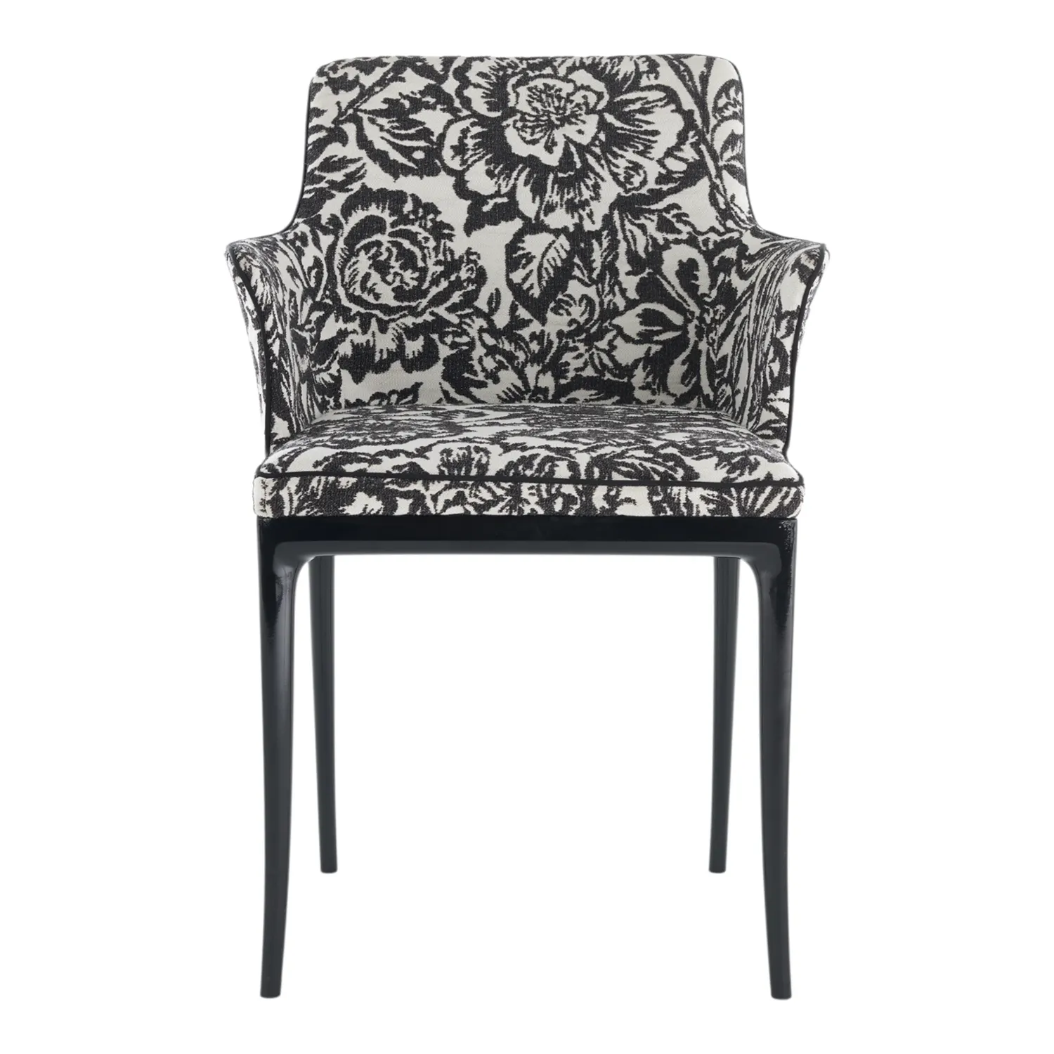 Kartell - Lillybet Kleiner Sessel Flower Key schwarz/schwarz