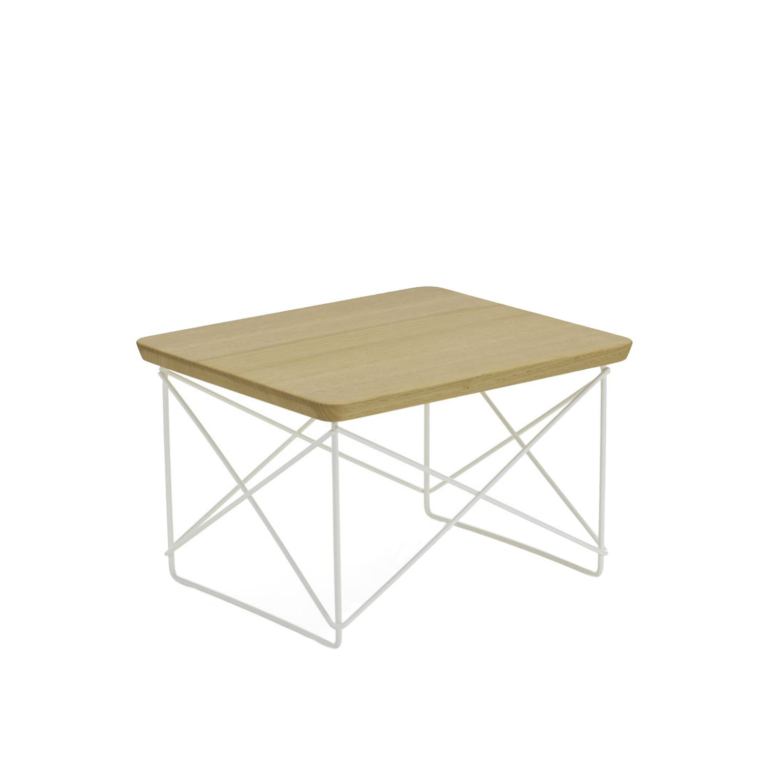Vitra - Occasional Table LTR kastanie/weiß