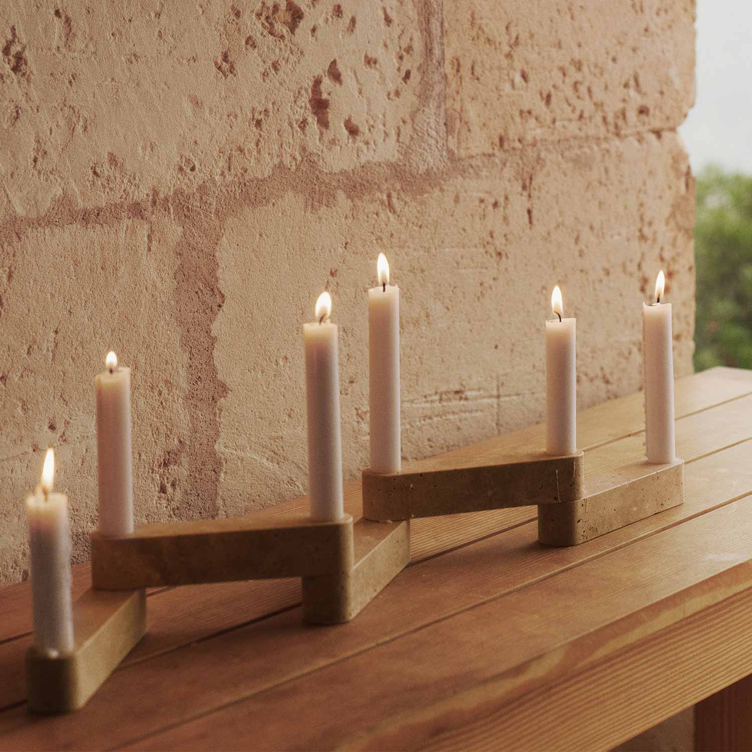 Ferm Living - Newel Modulares Kerzenhalter-6er-Set