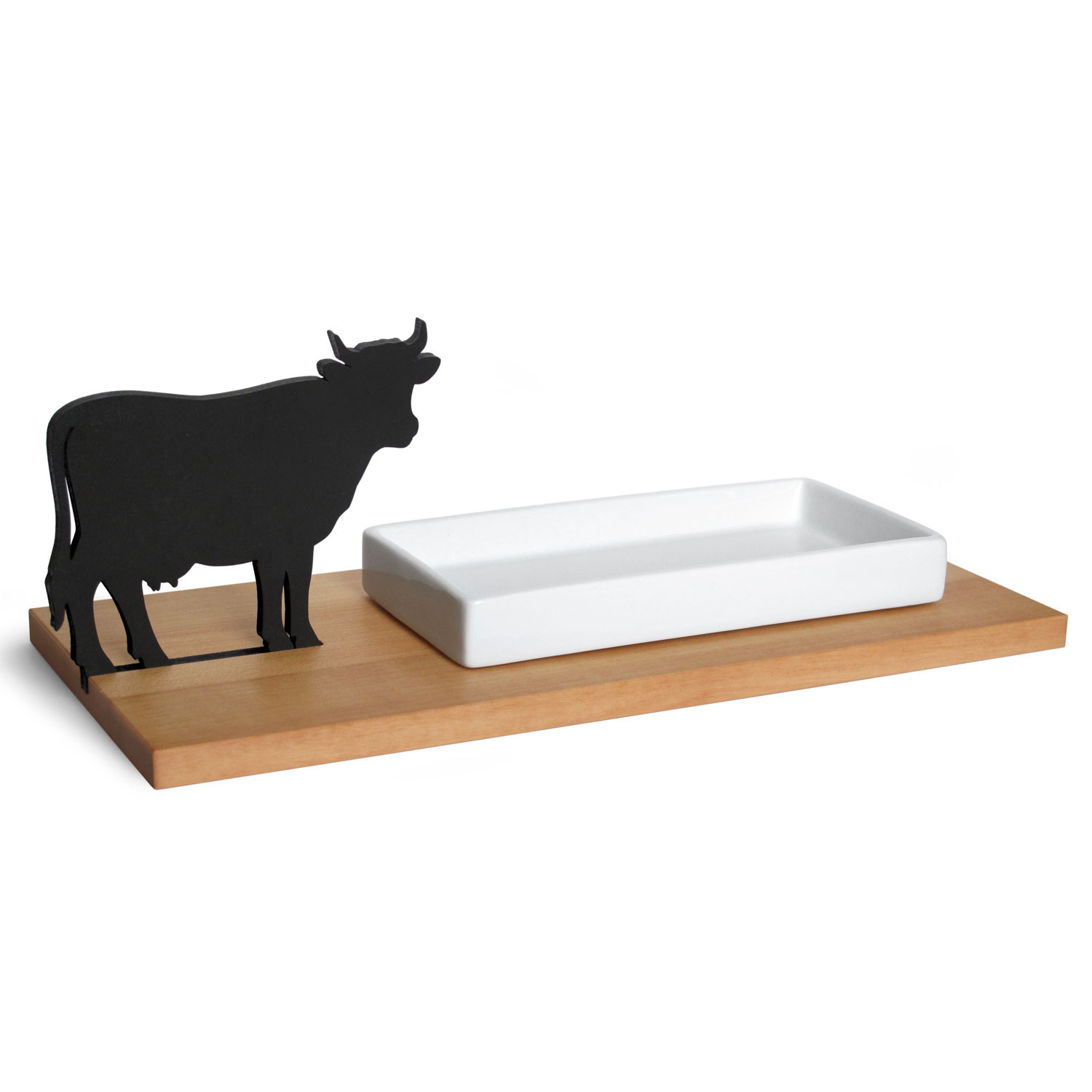 side by side Kaeseschale Kuh leer 18070