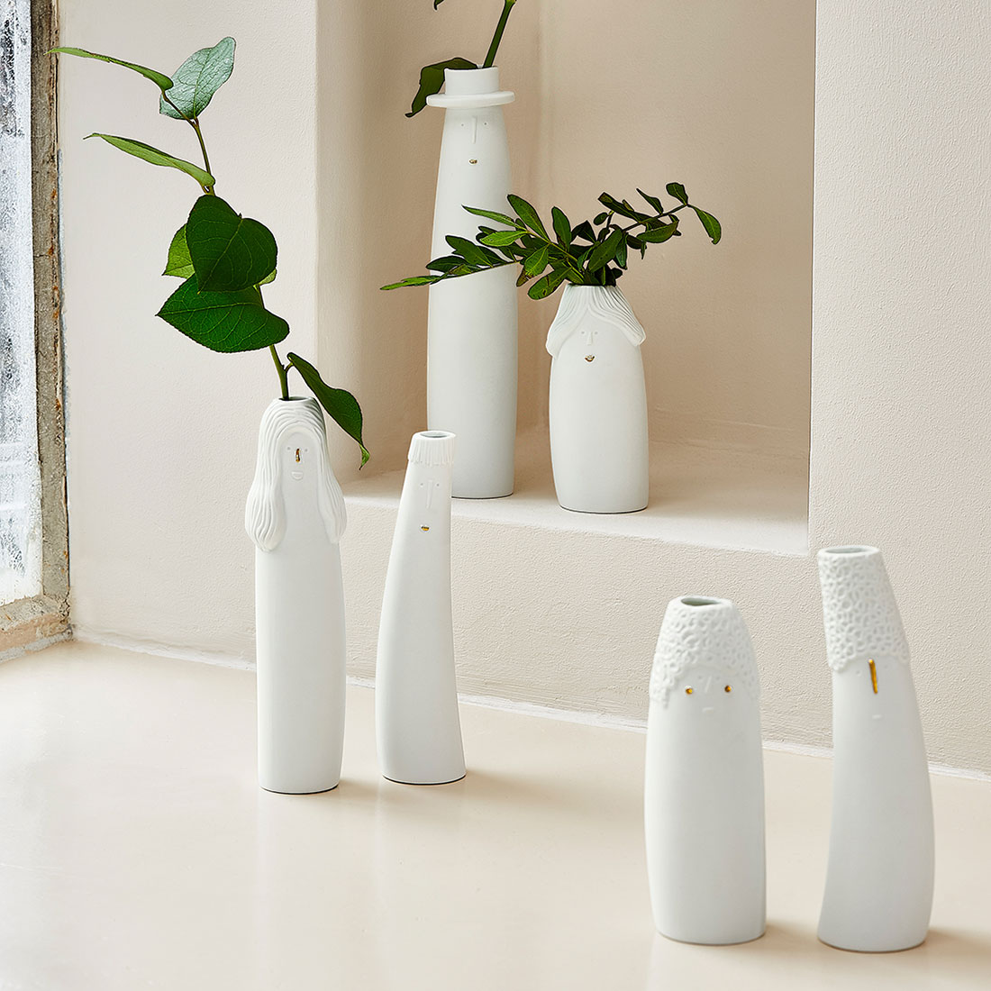 Räder Design - Familienbande Vasen Set Onkel & Tante