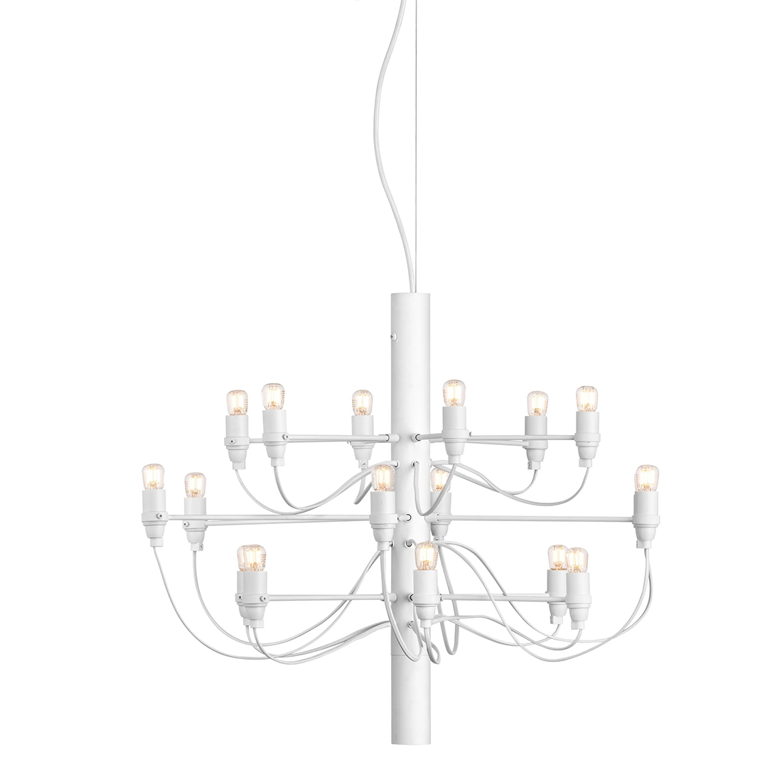 flos 2097 18 matt weiss pendelleuchte 94703