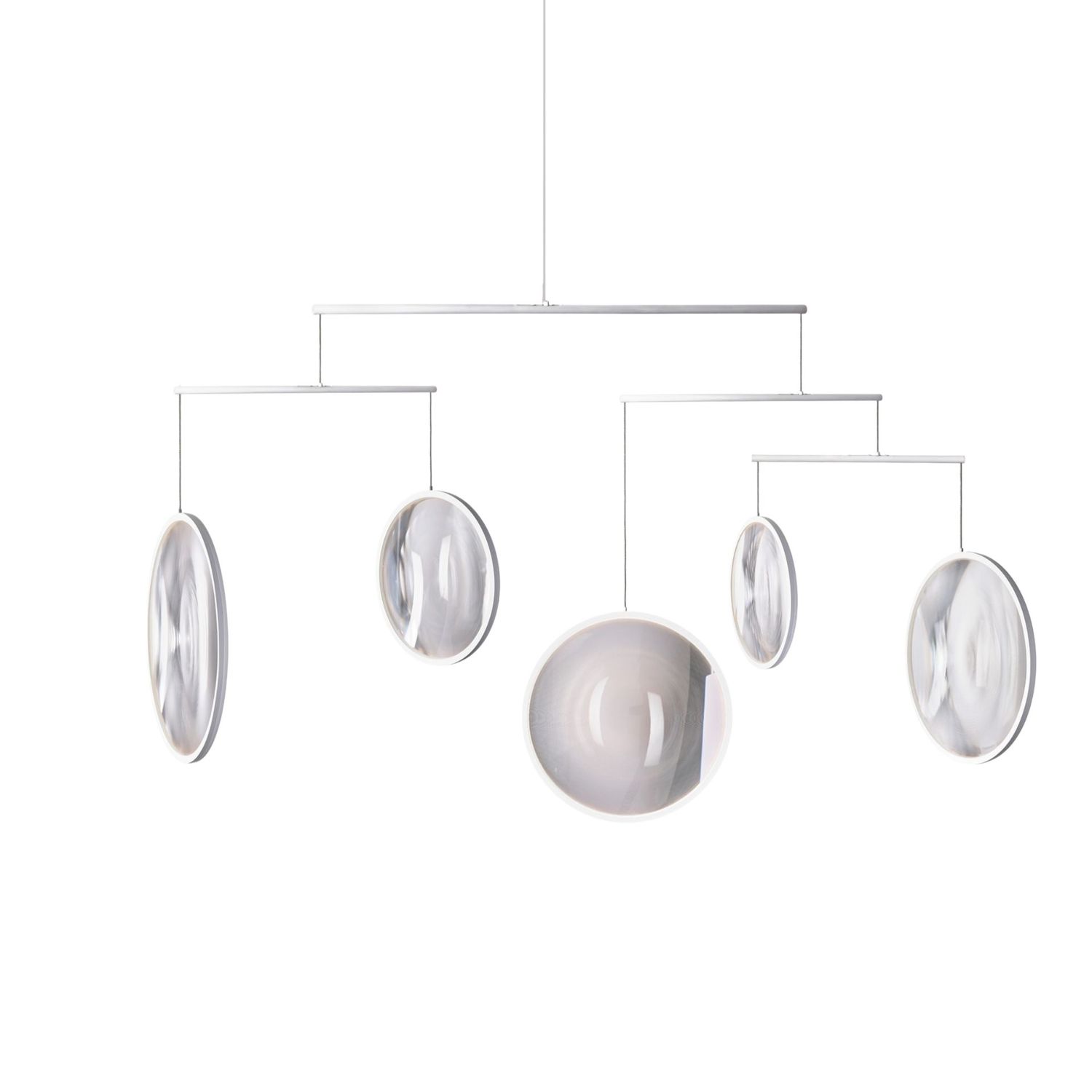 DCW - Focus Pendelleuchte X5 weiß