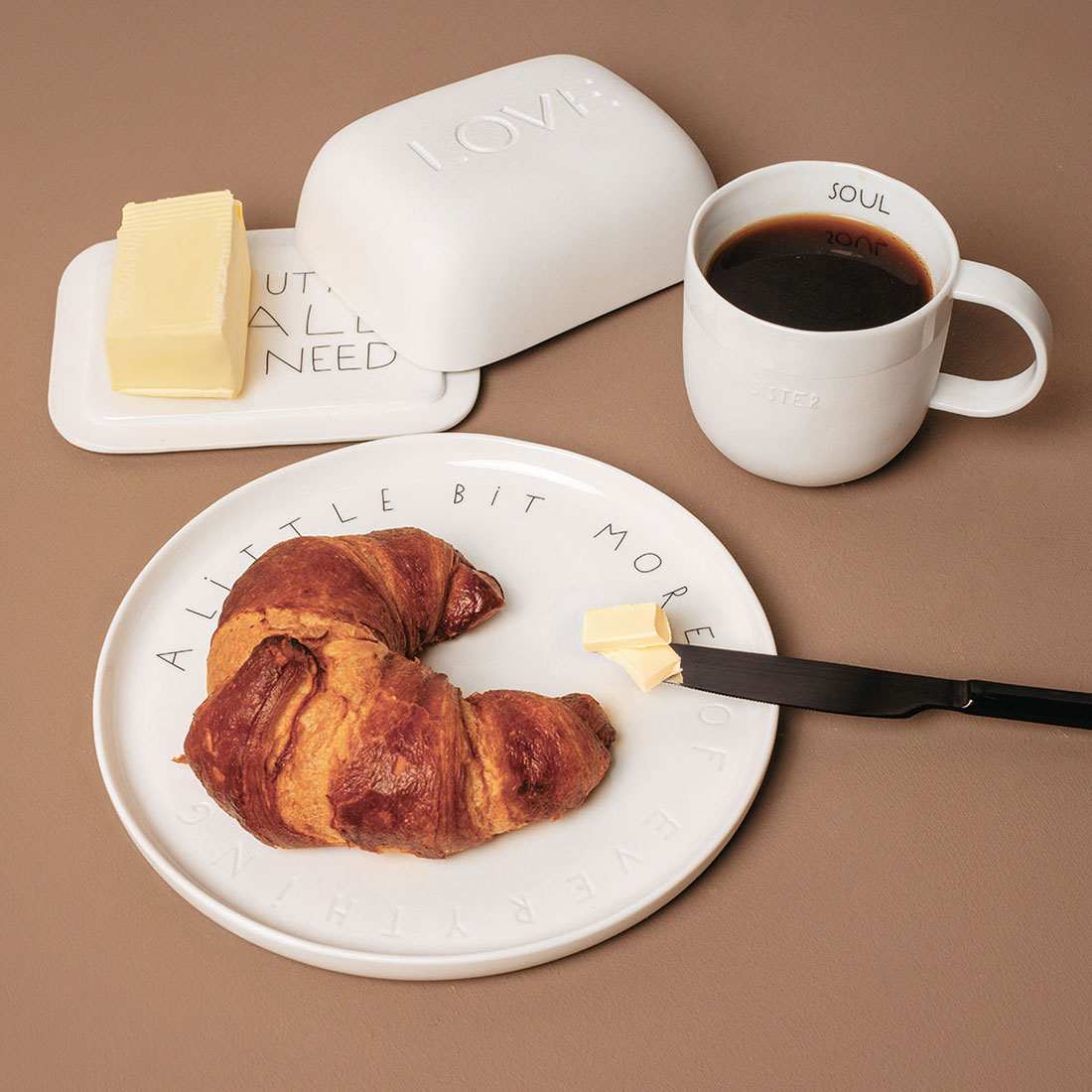 Räder Design - Guten Morgen Butterdose Love