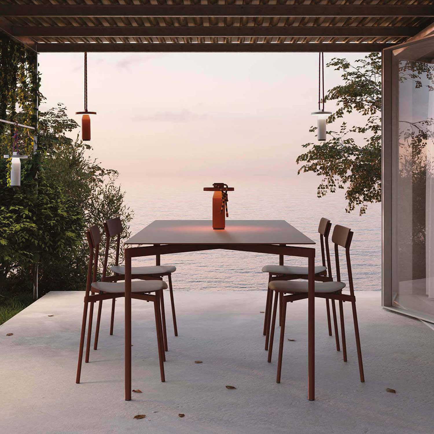 petite friture quasar tischleuchte outdoor tragbar 80609