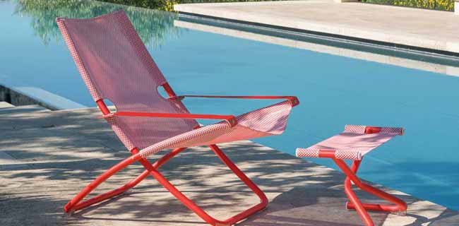 EMU Stuhl Snooze Liegesessel am Pool