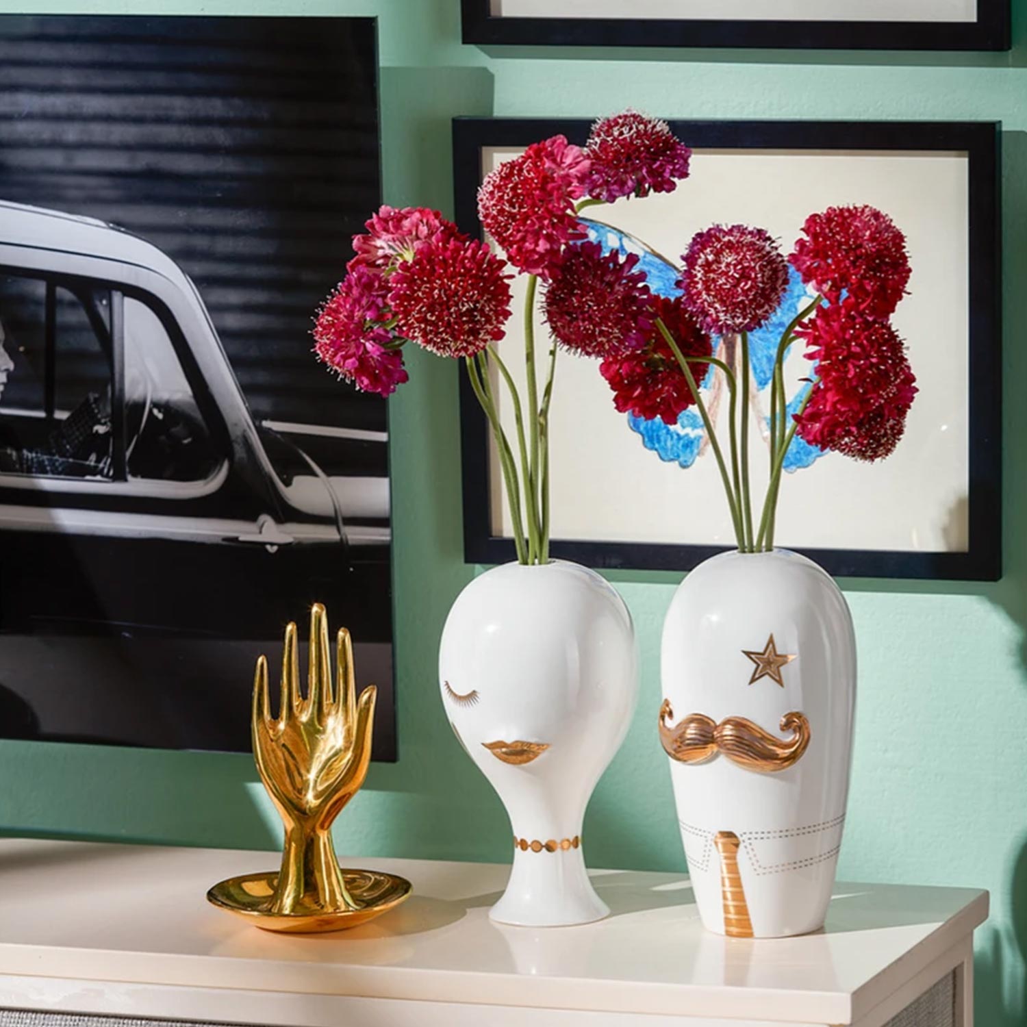 jonathan adle misia vase vergoldet salvador 75550