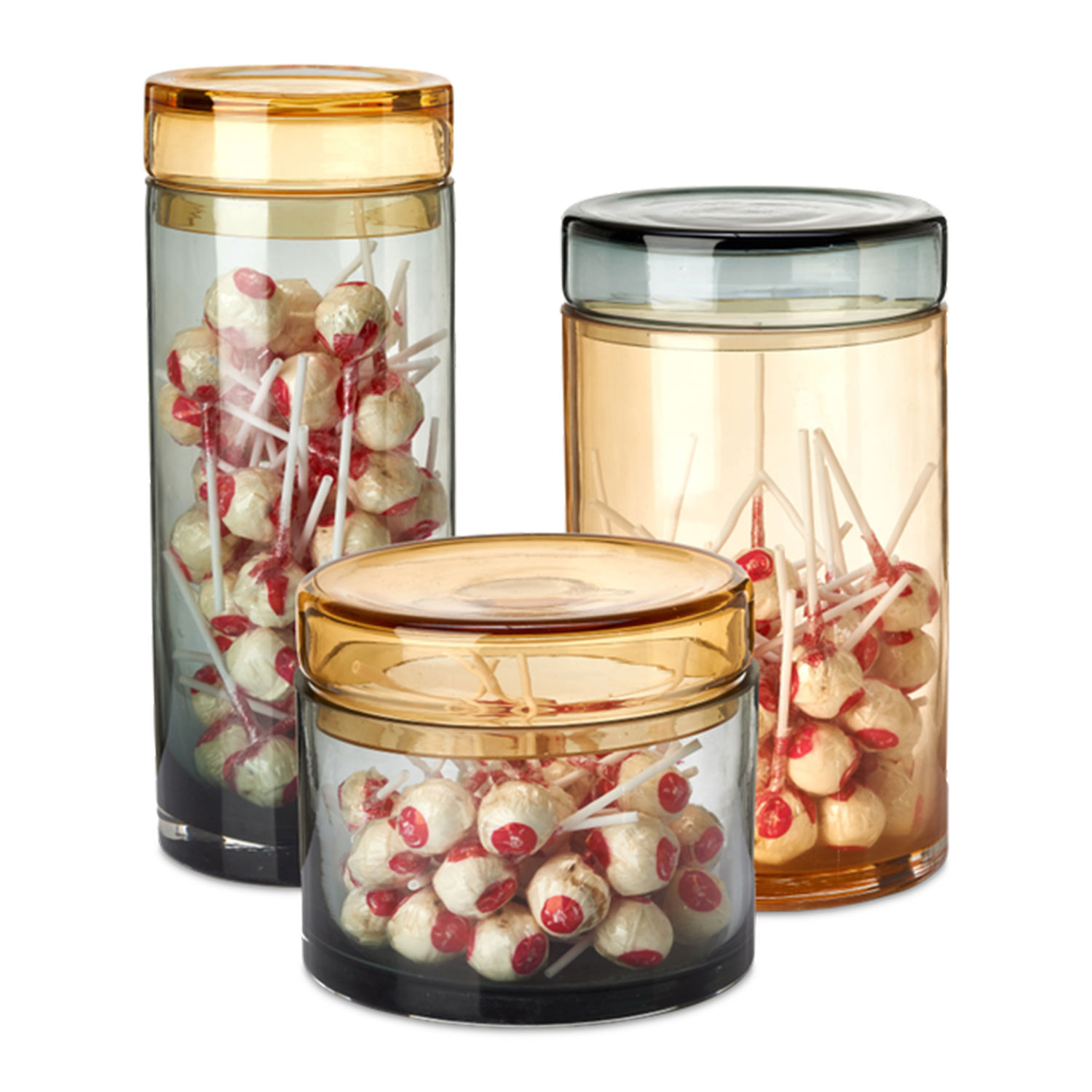 pols potten caps and jars cognac gefuellt 95151