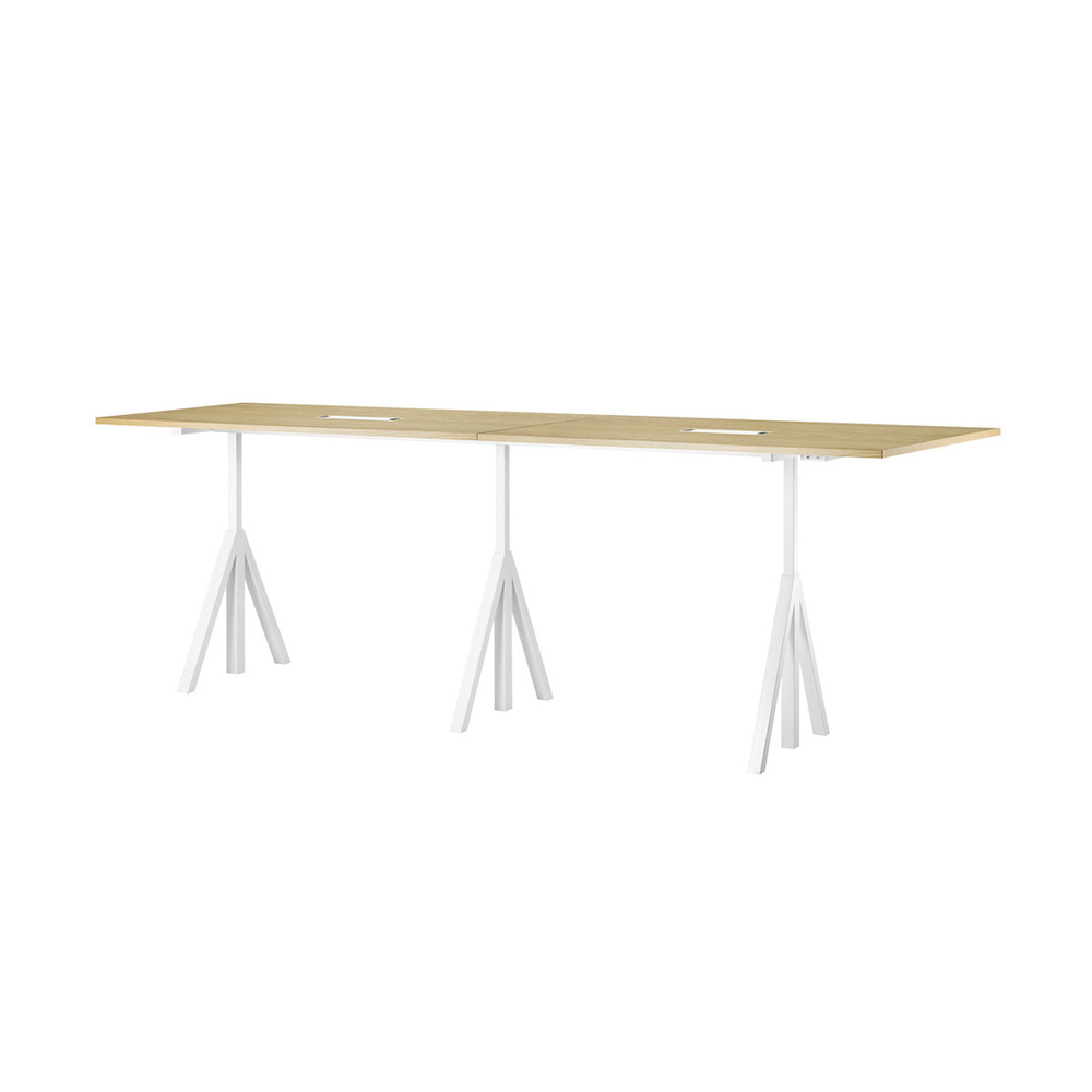 eiche konferemztischplatte string 63637