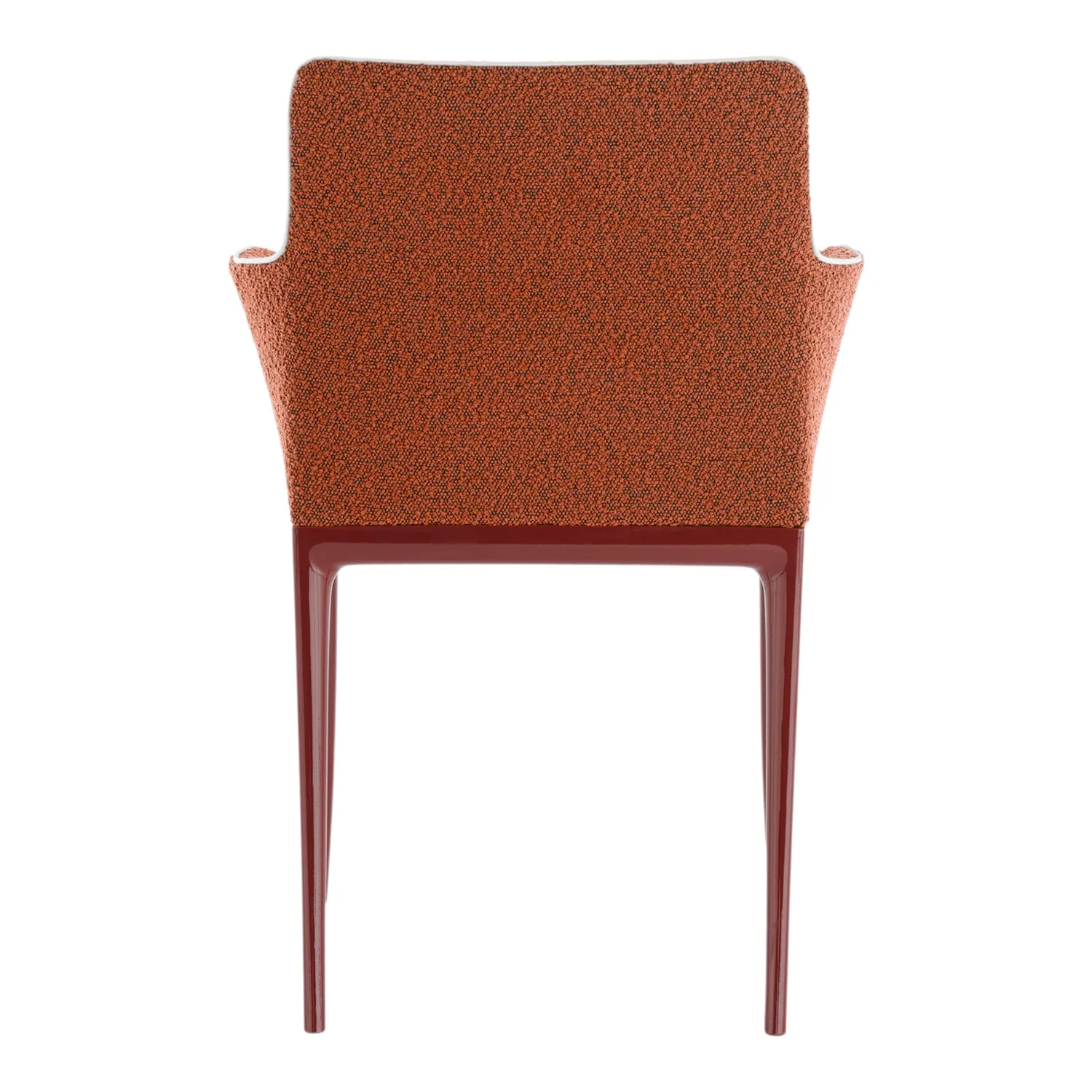 Kartell - Lillybet Kleiner Sessel Bouclè bordeaux/weiß/rot