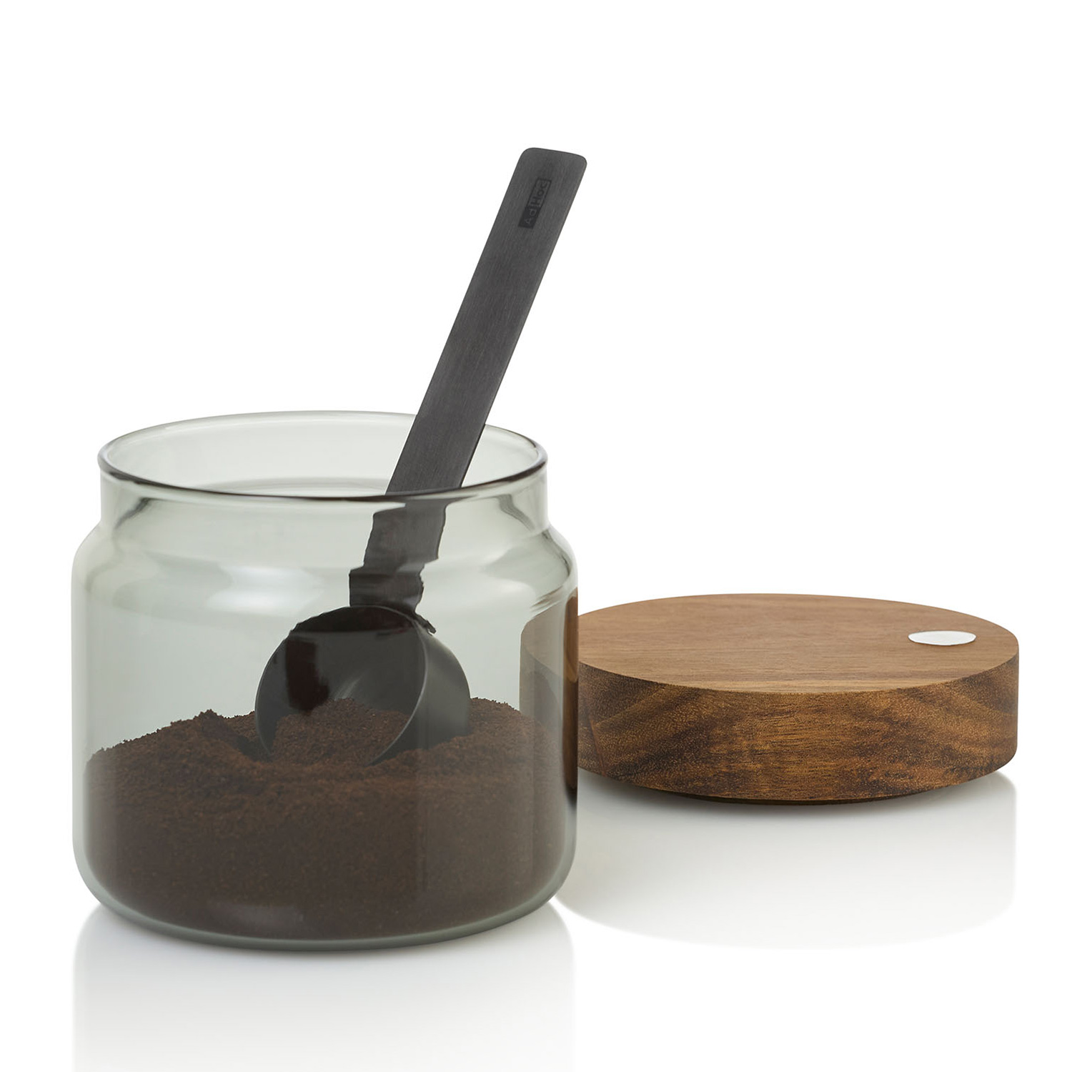 AdHoc - Moro Kaffeemaß Edelstahl schwarz