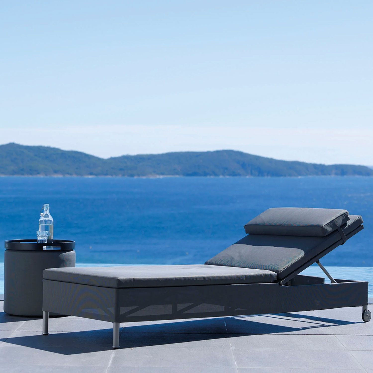 cane line rest sonnenliege grey ambiente meer 89452