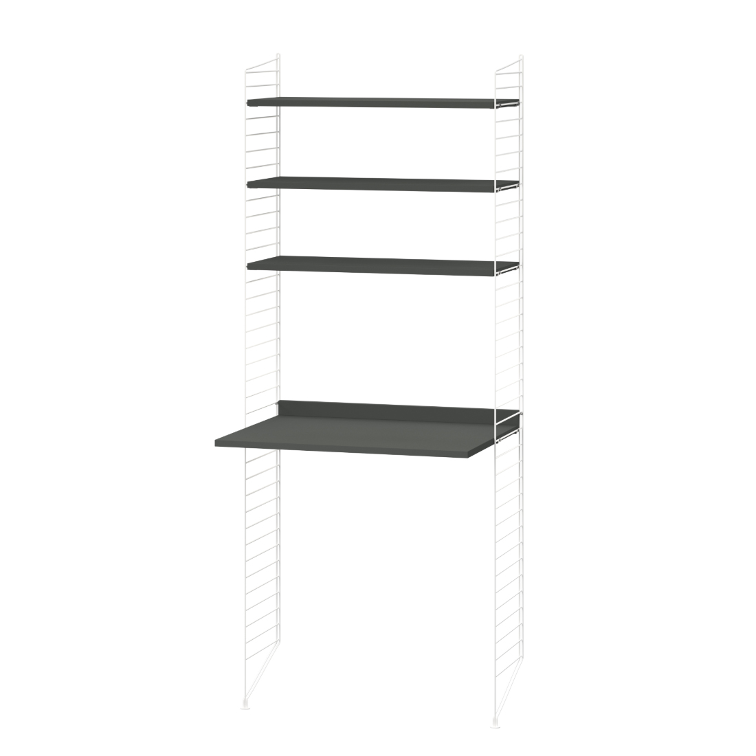 string - Regal Konfiguration W1 esche schwarz / schwarz