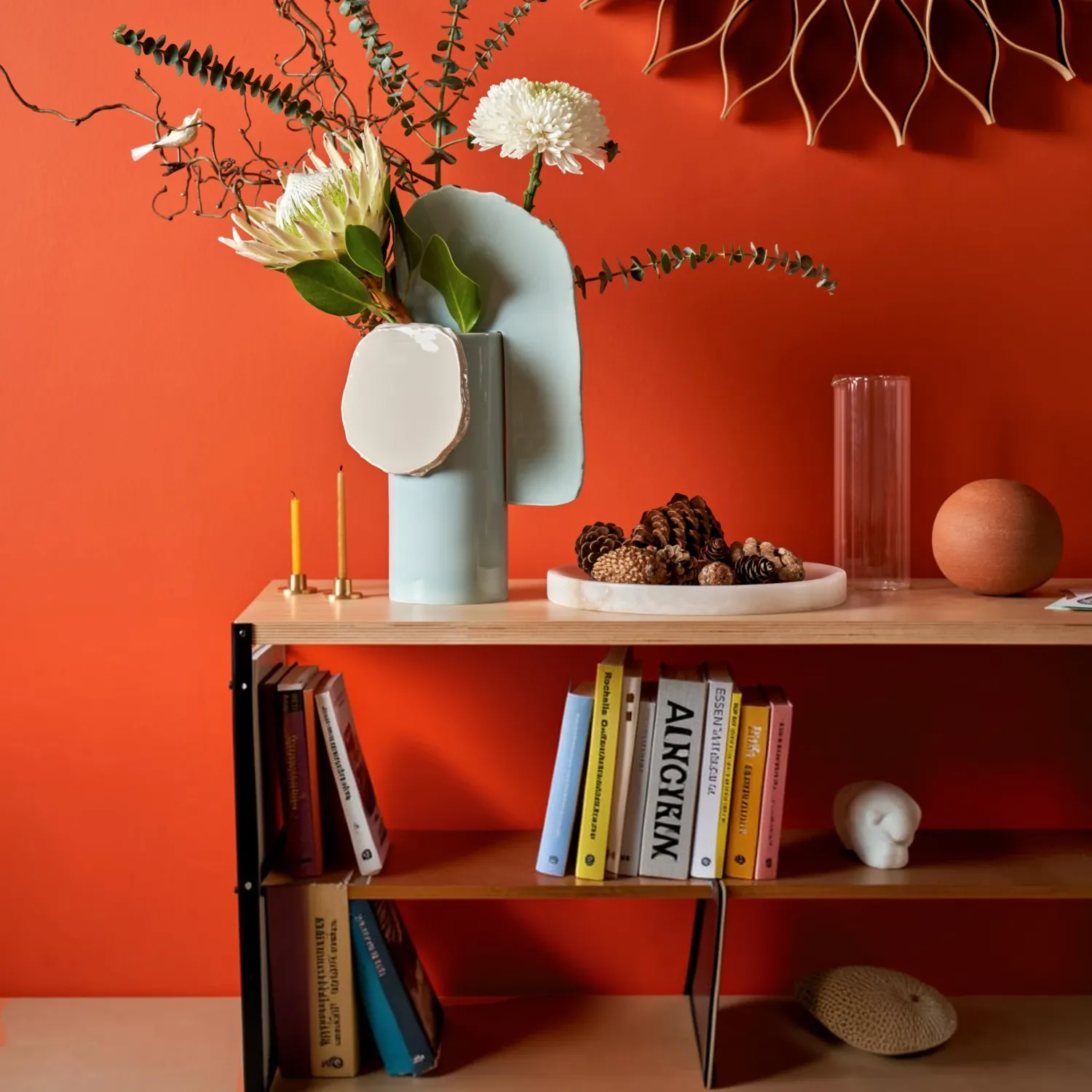 Vitra - Découpage Vase Feuille