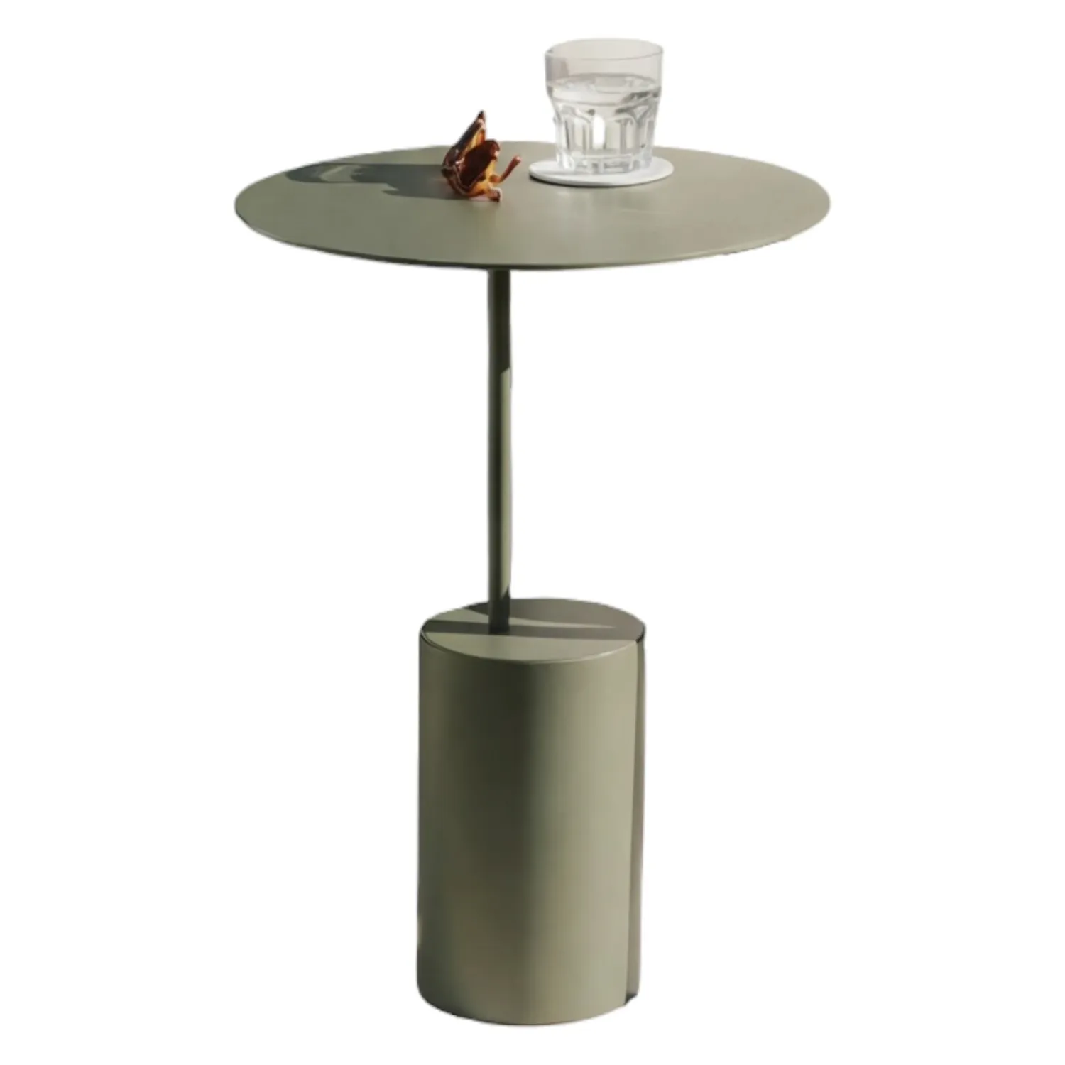 Metallbude - Ciro Beistelltisch green tea