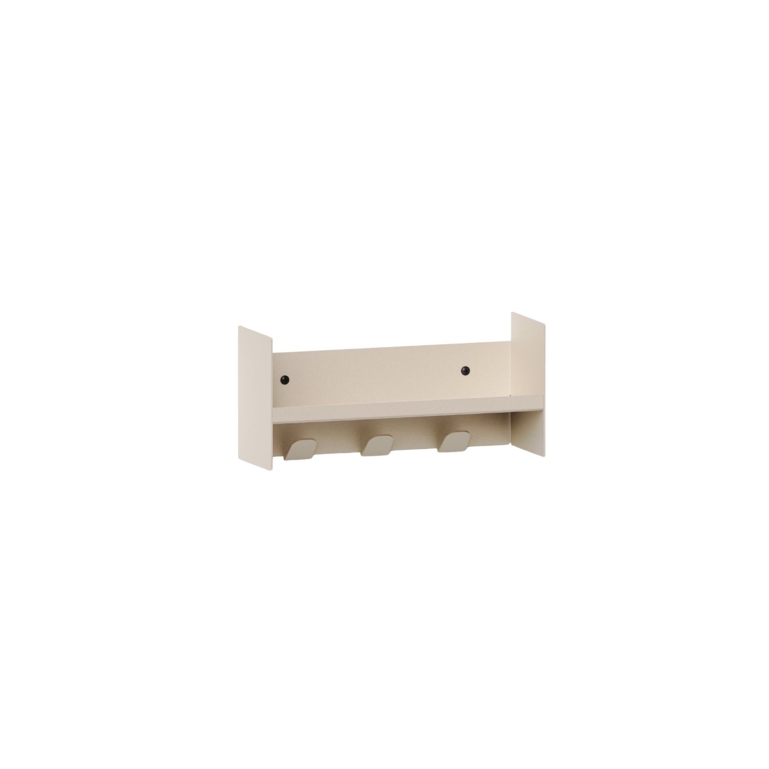 Tiptoe - PLI Slim Wandgarderobenregal 30x10 cm weiss creme