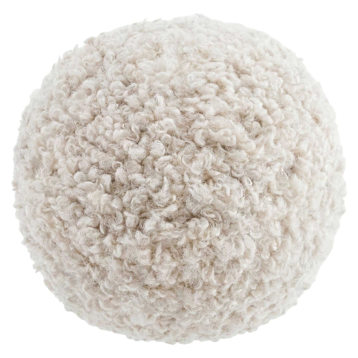 blomus - TEDDY rundes Kissen moonbeam