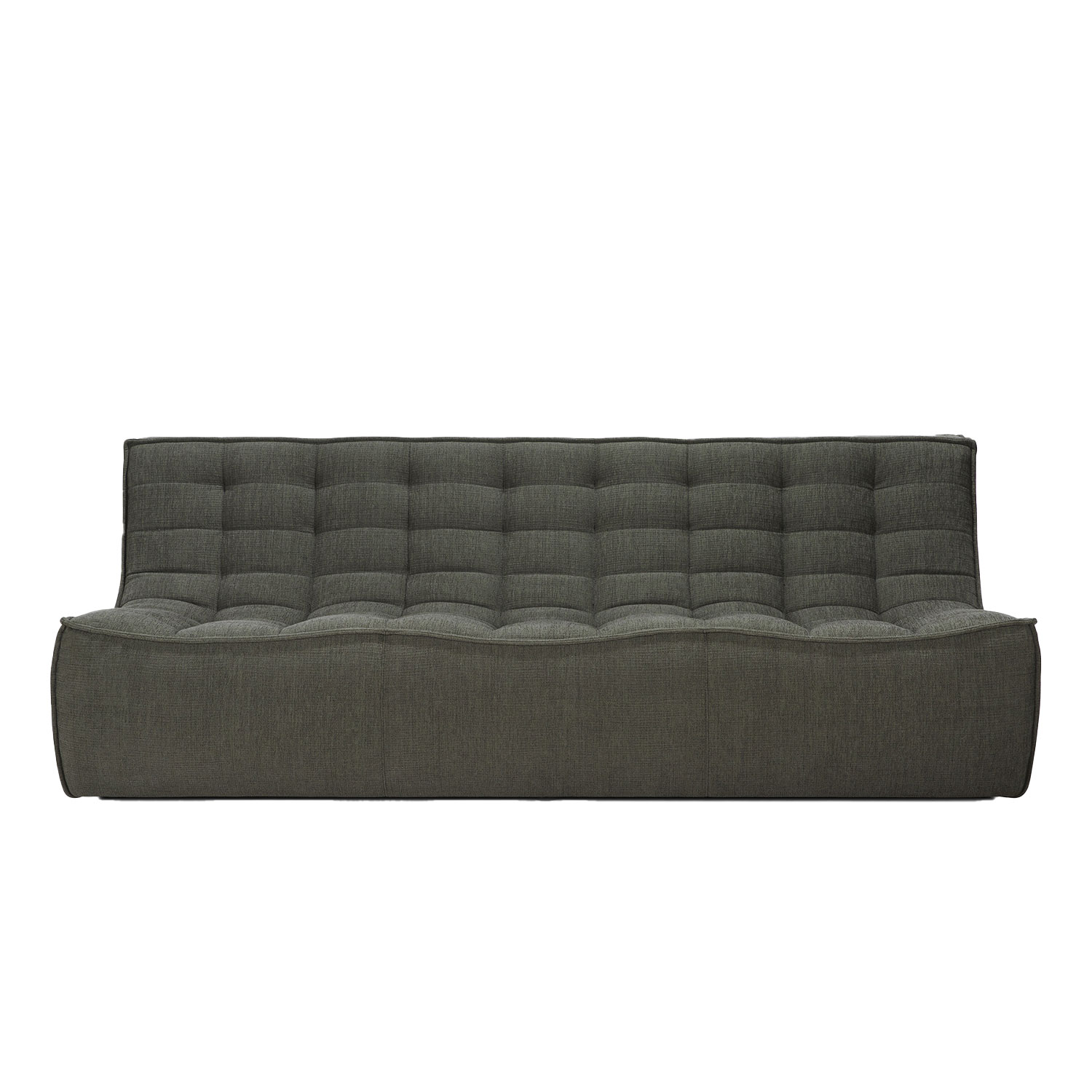 ethnicraft N701 moss 3 sitzer 20256 98464