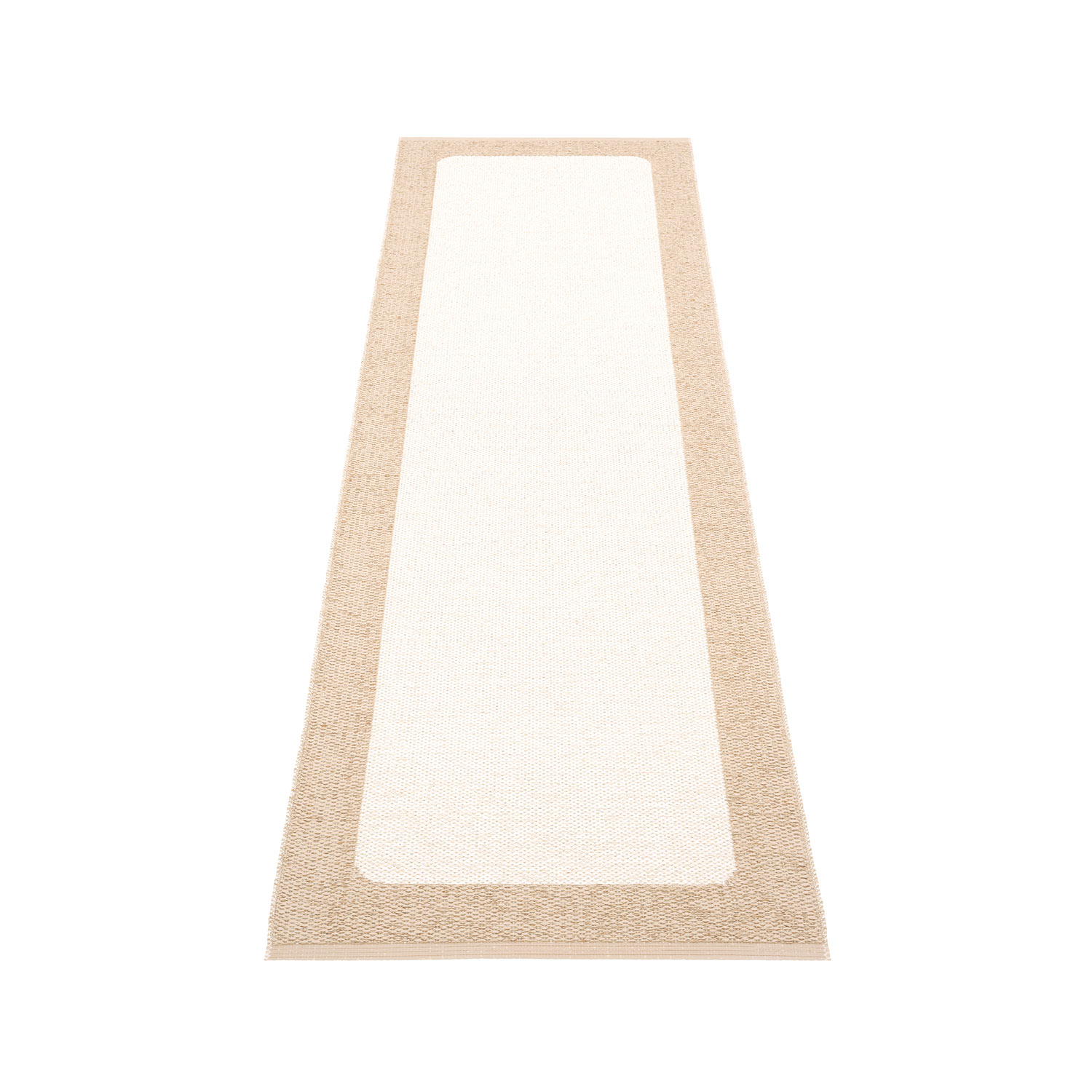 pappelina ilda teppich beige vanilla 70 240 cm 78964